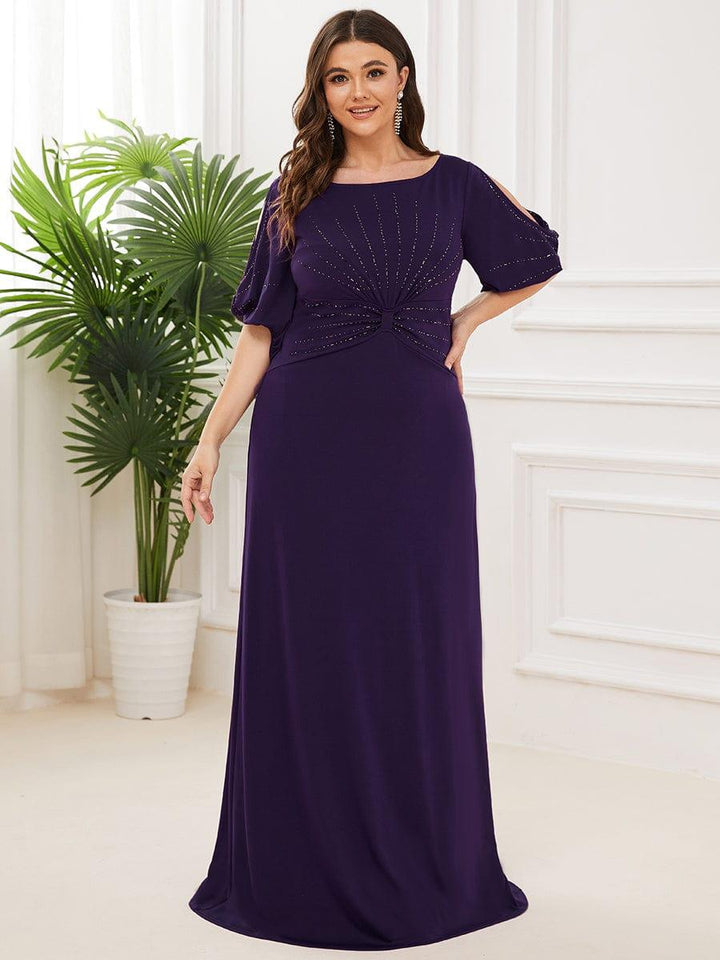 pretty VICOTIRE|Simple Maxi Plus Size Mermaid Party Dresses for Women